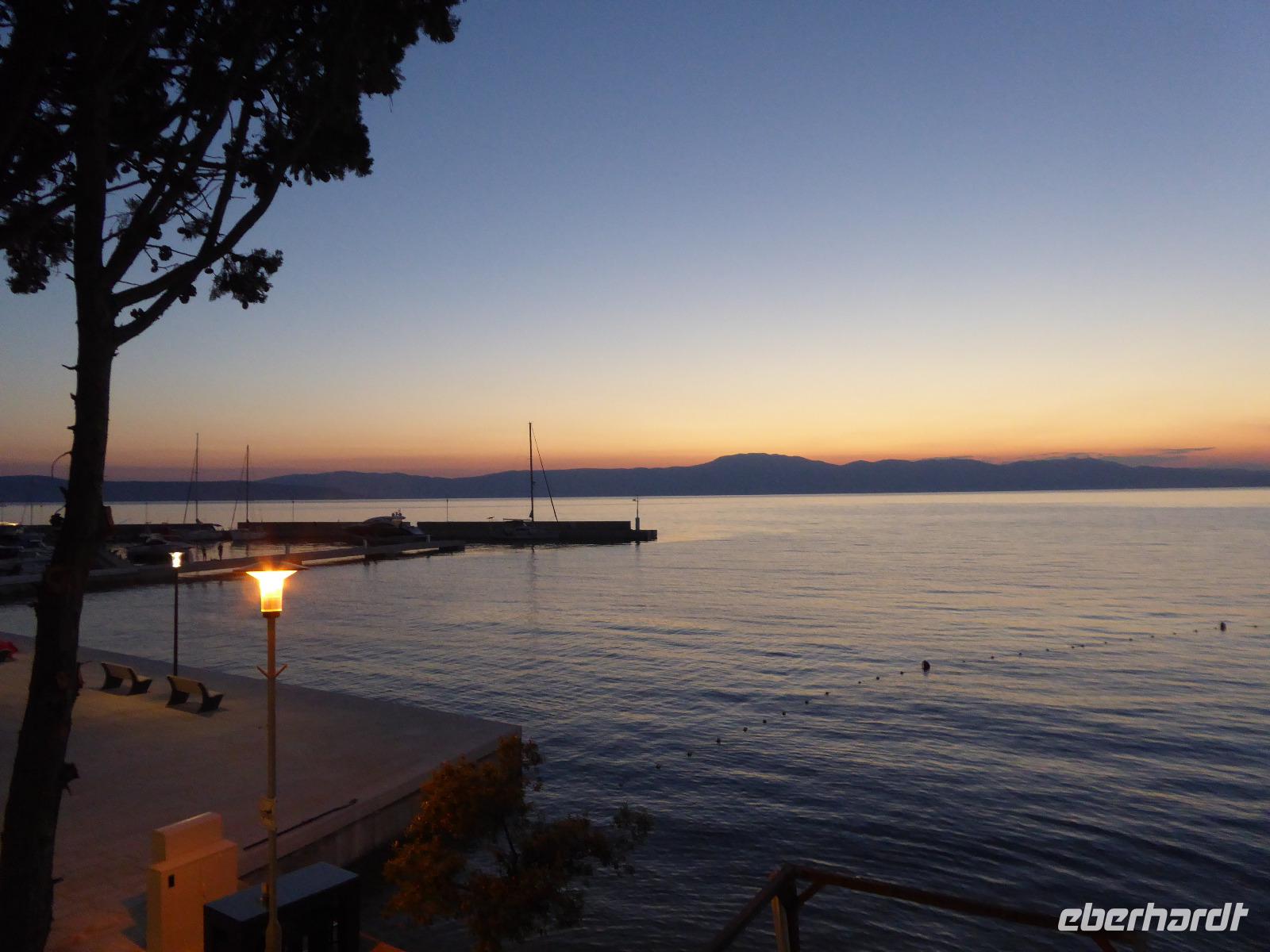 Abend in Njivice Insel Krk