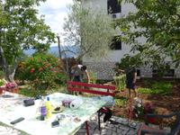 bei Mascha im Garten