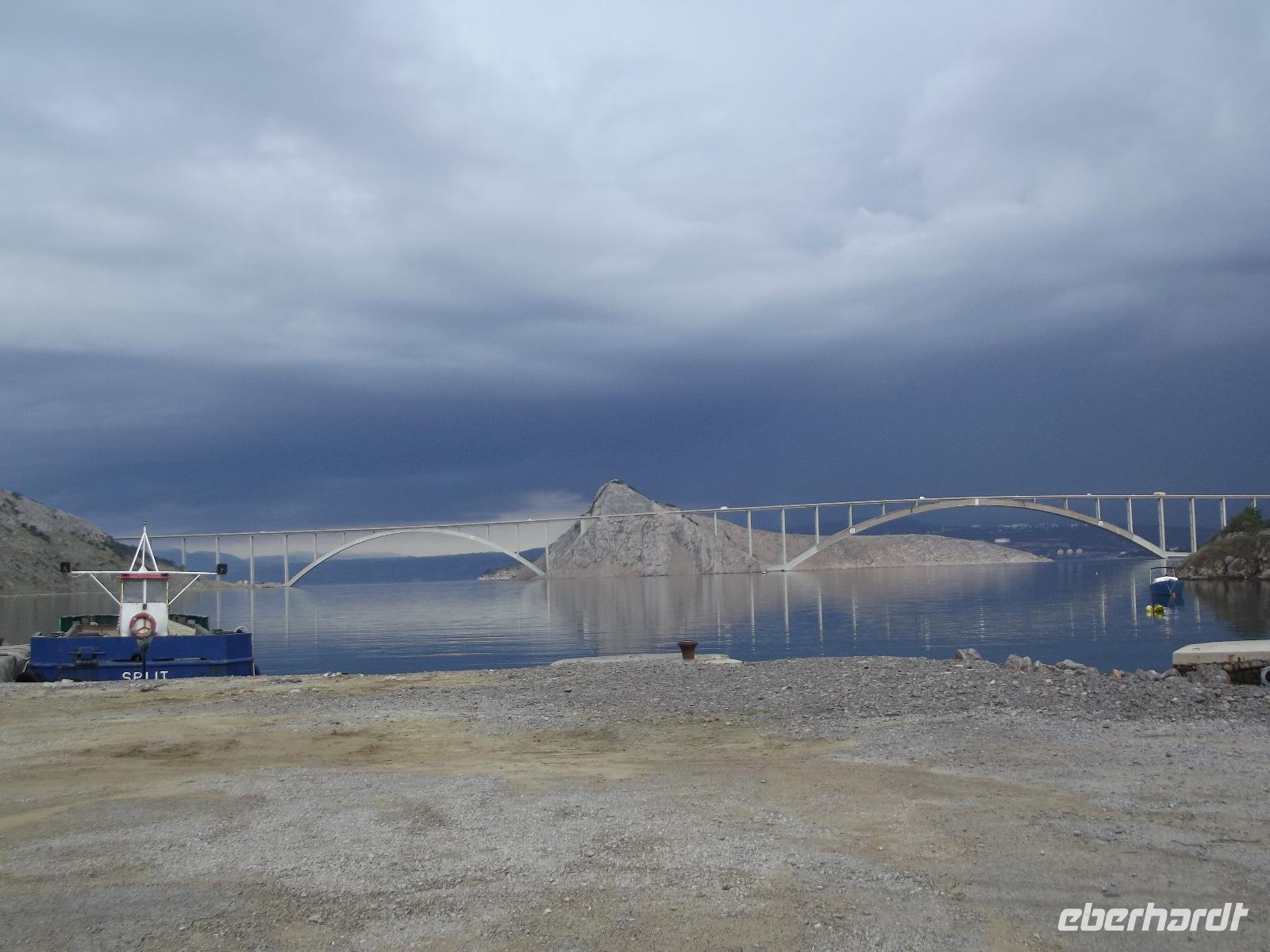 Krk-Brücke - Abreise