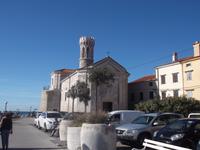 Piran, Klement-Kirche und Leuchtturm