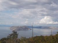 Blick auf die Adria bei Senj