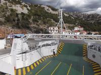 auf der Fähre nach Pag