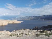 Blick von Pag zum Festland