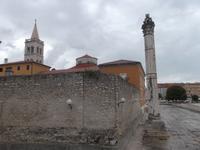 am alten römischen Forum von Zadar