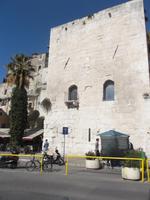 Split - Palastmauer am Hafen