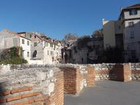 in der Altstadt von Split