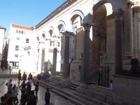 in der Altstadt von Split