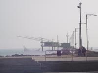 Porto Garibaldo, eine der Po-Mündungen mit Setznetzen