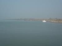 Po-Mündung von der Adria aus