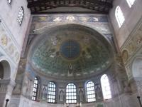 Classe bei Ravenna, Apollinariuskirche, Innenraum mit Apsismosaik
