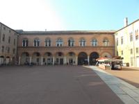 Ferrara, Innenhof des Rathauses