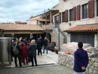 Eberhardt-Reisegäste zur Weinprobe in Vrbnik