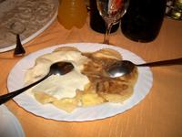 Istrischer Folkloreabend, das Diner 