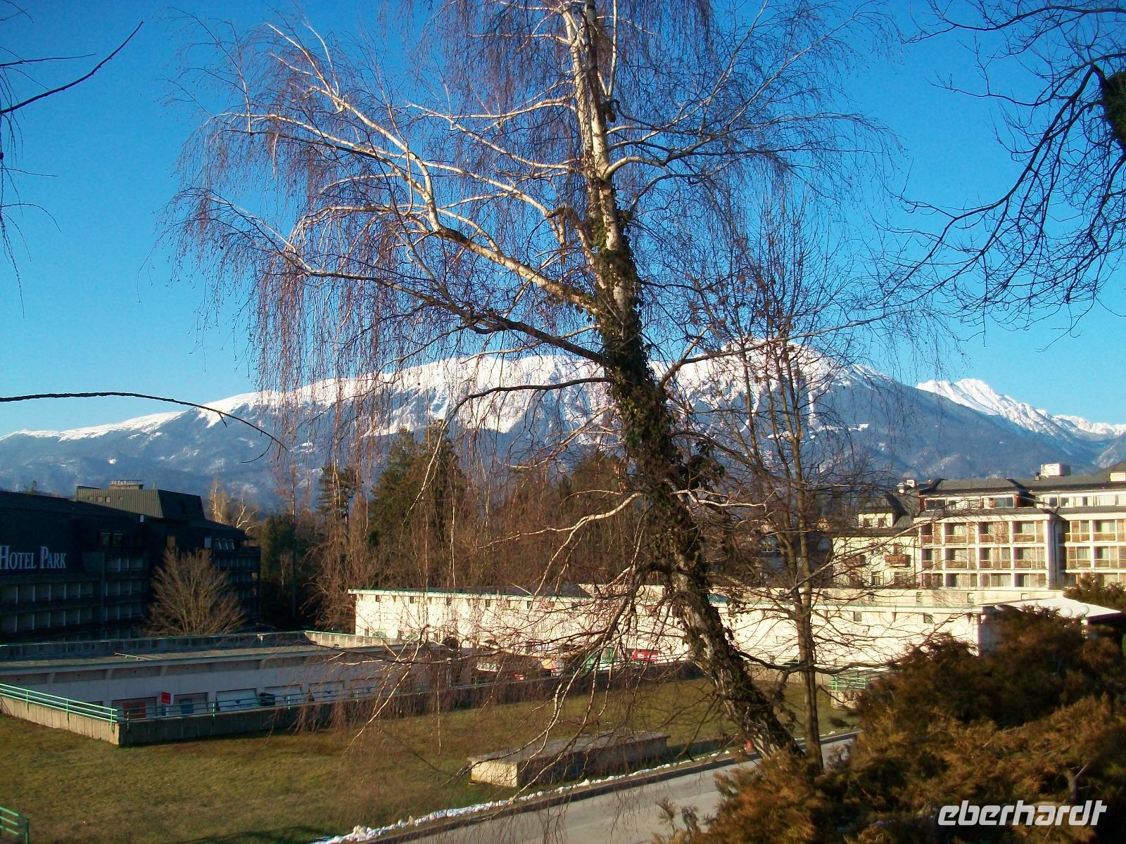 Bled, Blick zu den Karawanken 