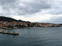 Blick von der Fähre auf Preko