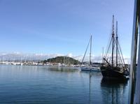 ein altes Segelschiff