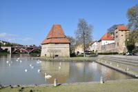 006 Maribor, Alte Wasserkunst und Stadtmauer