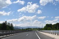 263 Fahrt nach Bled, Julische Alpen mit Triglav