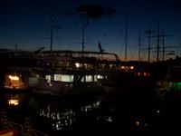 Abendstimmung an Bord 