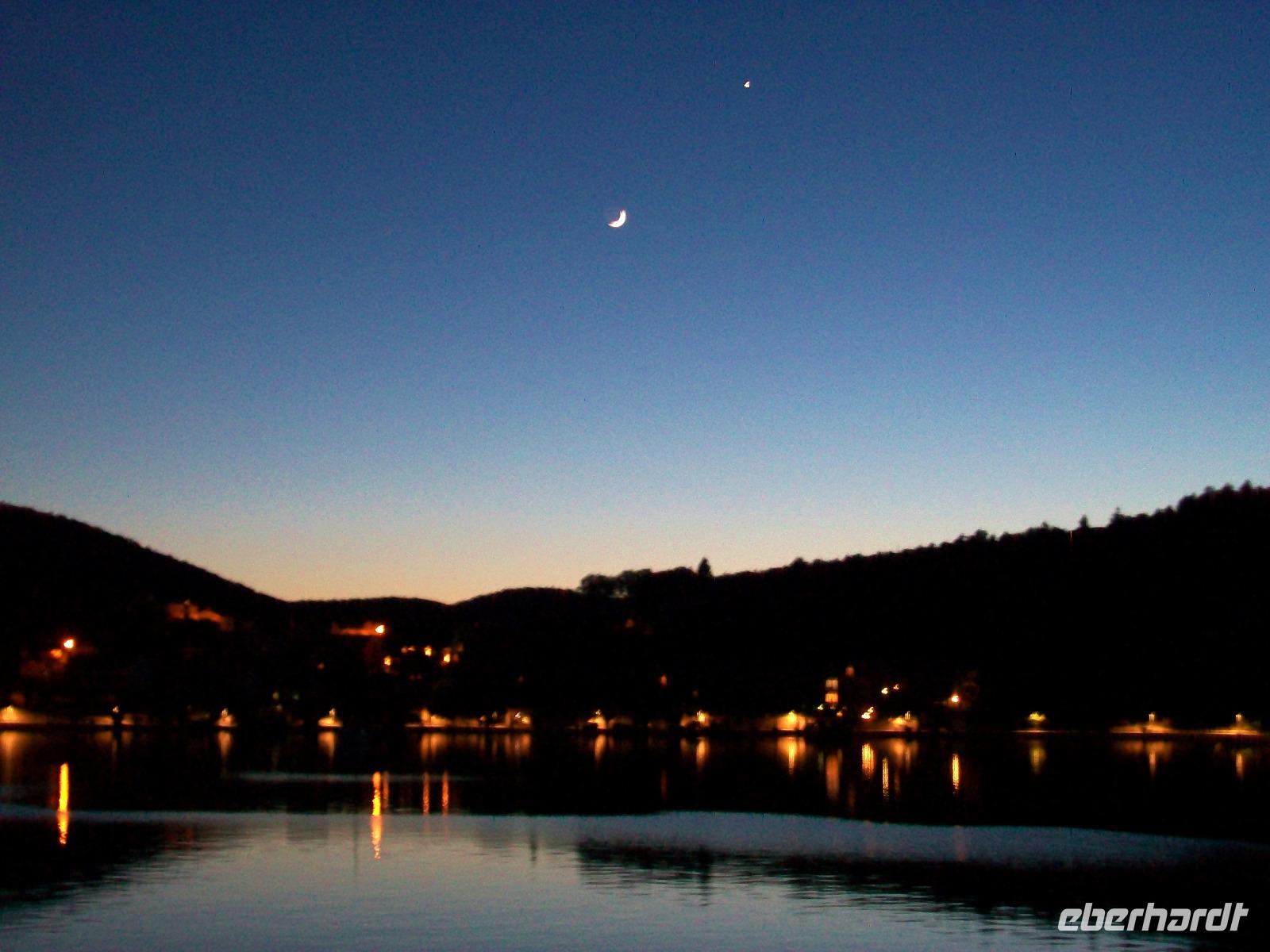 Abendstimmung an Bord 