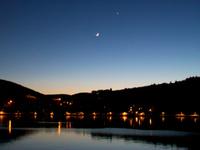 Abendstimmung an Bord 