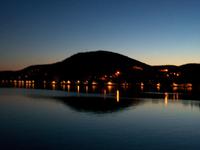 Abendstimmung an Bord 