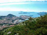 Dubrovnik, vom Berg Srd aus gesehen 