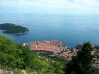 Dubrovnik, vom Berg Srd aus gesehen 
