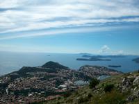Dubrovnik, vom Berg Srd aus gesehen 