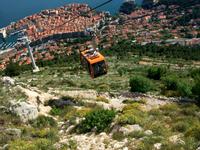 Dubrovnik, vom Berg Srd aus gesehen 