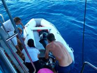 Die Crew bei der Arbeit 