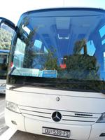 Bus unserer Reisegruppe