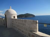 Auf der Stadtmauer von Dubrovnik