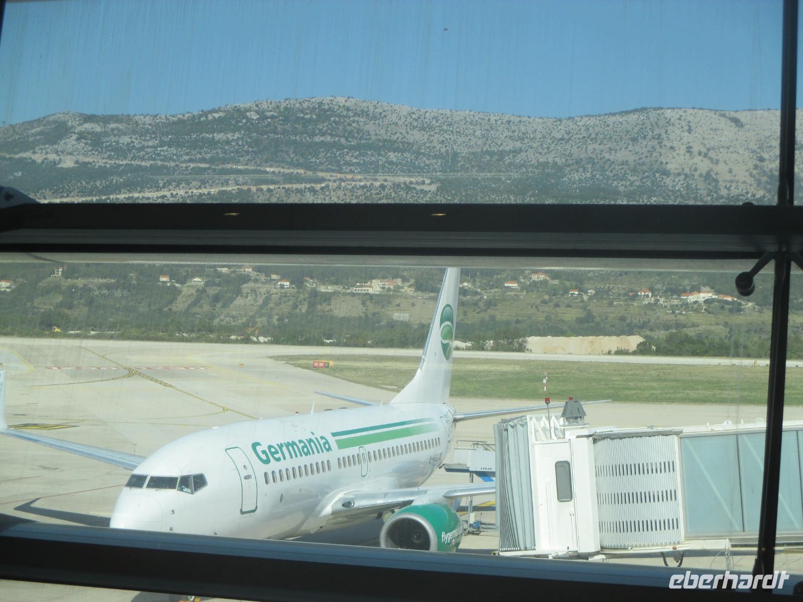 Heimflug mit Germania