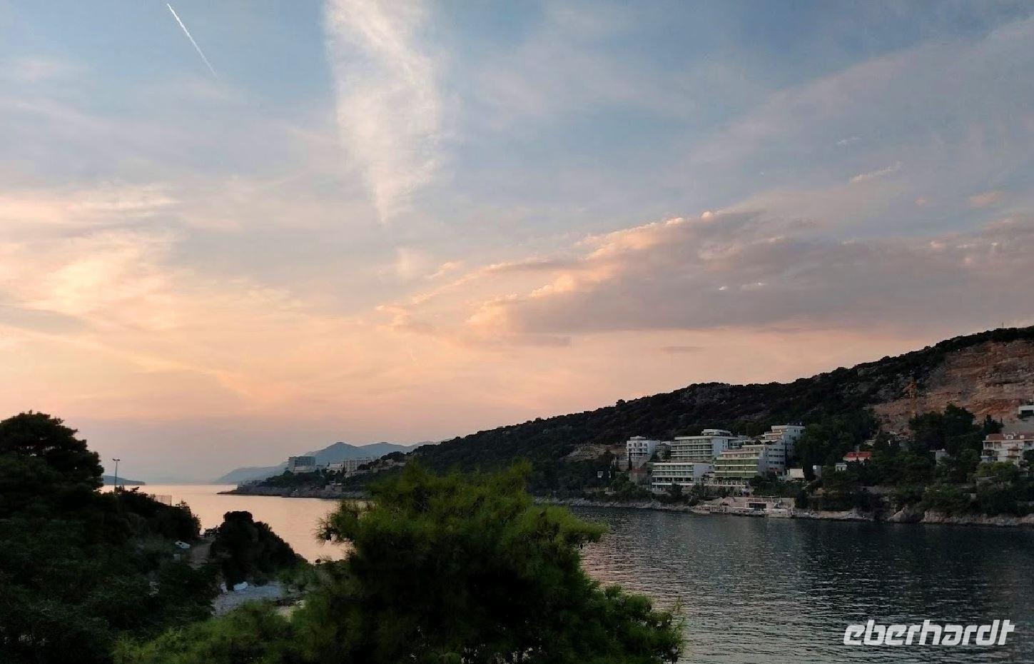 008 Dubrovnik, Abendstimmung beim Hotel More