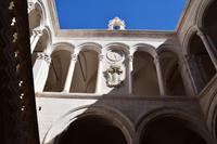 030b Dubrovnik, Innenhof im Rektorenpalast
