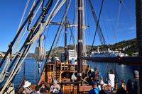 040 Dubrovnik, Fahrt mit der Galleone Tirena