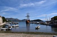 064 Ausflug zu den Elaphiten, Insel Sipan, Hafen