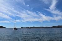 069 Ausflug zu den Elaphiten, Blick von der Insel Lopud zur Insel Sipan