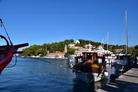 082 Cavtat, an der Riva mit Franziskanerkirche und Mausoleum