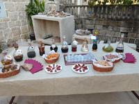 107 Kroatisches Dorf Komaj-Cilipi, lokale Köstlichkeiten