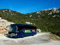 Unser Reisebus im Velebitgebirge