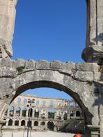 Blick ins Innere des Amphitheaters