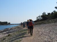 Wanderung entlang der Küste am Kap Kamenjak