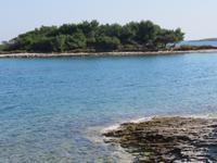 Unbewohnte Insel vor Kap Kamenjak