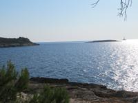 Blick auf Leuchtturm