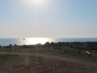 Blick vom alten Militärstützpunkt