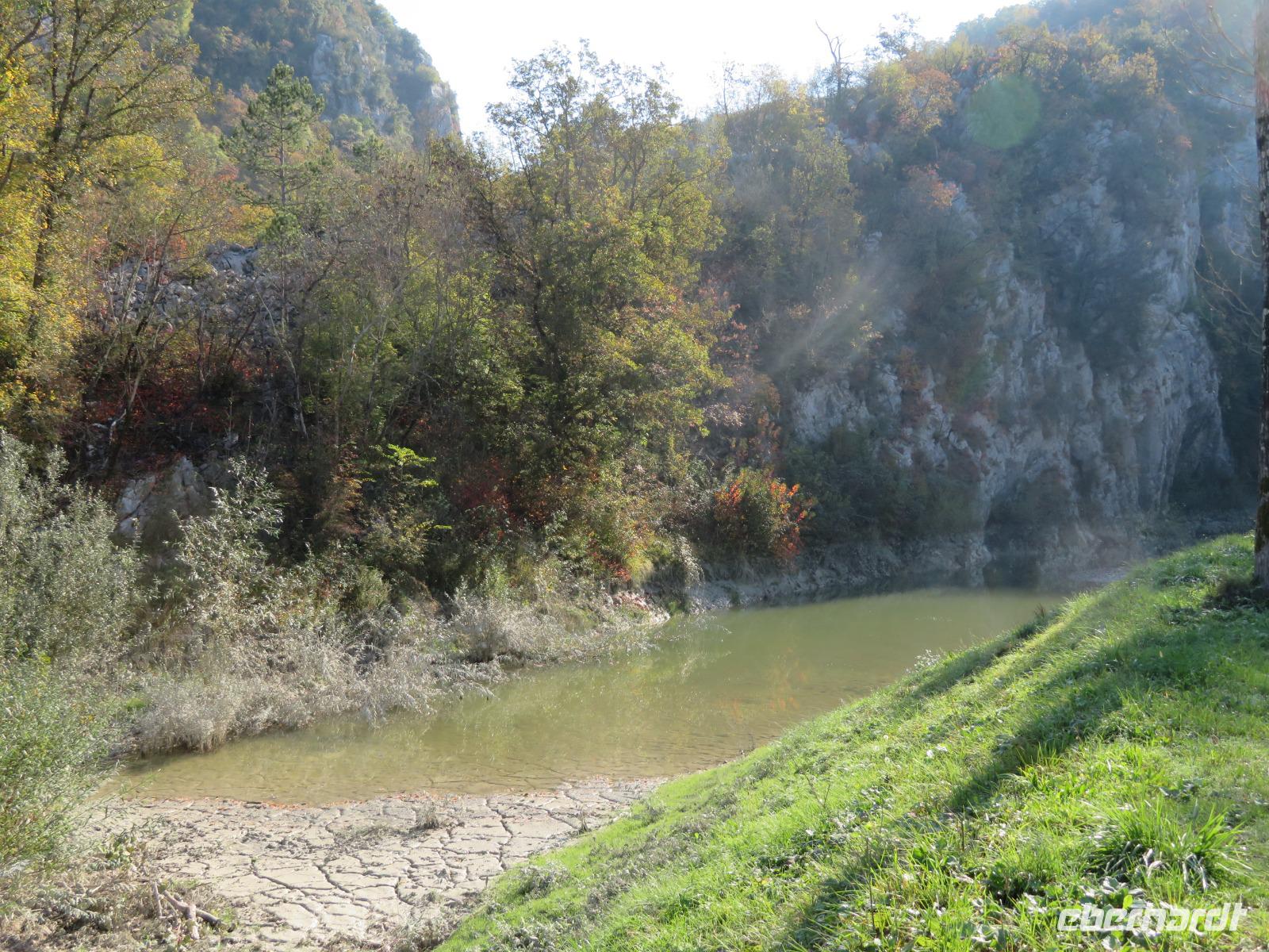 Natur am Mirna-Flusstal