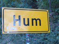 Ankunft in Hum