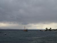 Sturm auf dem Weg nach Lovran